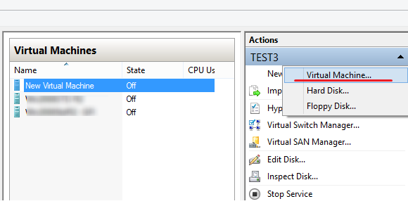 new greatervirtual machine