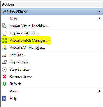 Virtual-Switch-Manager