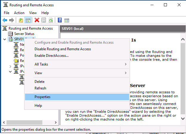 vpn server svoystva