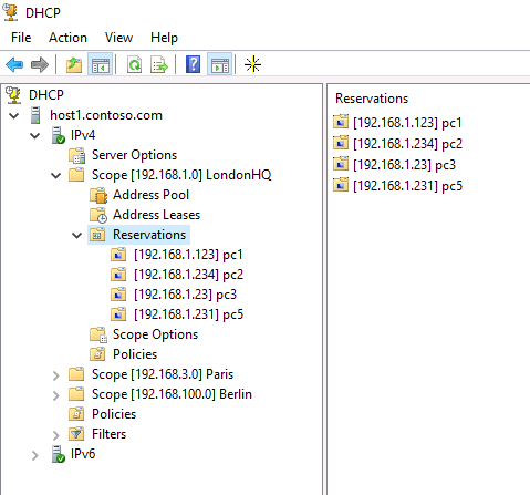 dhcp-console