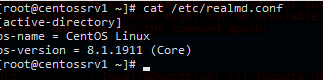 настройка параметров сервера linux  в active directory
