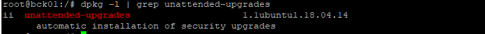 пакет unattended-upgrades автоматическое обновление в ubuntu