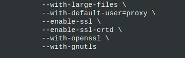 собрать прокси сервер squid с поддержкой SSL