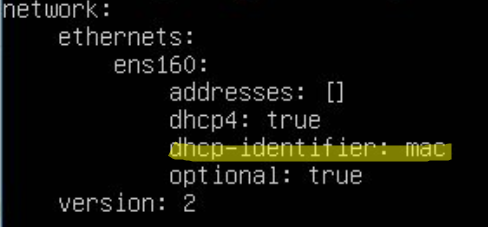dhcp-identifier: mac в netplan