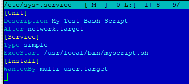 Запуск bash скрипта через systemd юнит в Linux