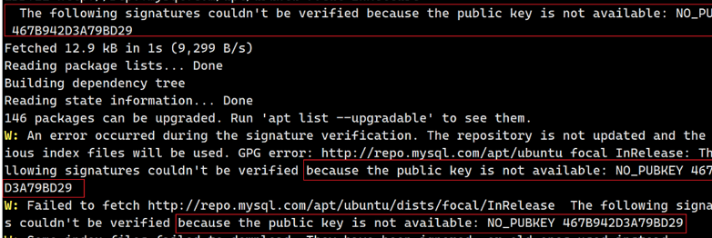 Ошибка apt-get: There is no public key available
