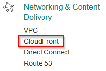 Настройка  CDN CloudFront