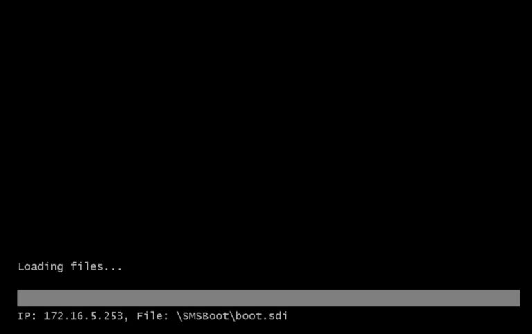 Медленная PXE boot с WDS сервера