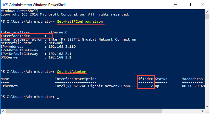 Get-NetAdapter - настройка ip адреса через powershell 