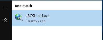 iSCSI initiator