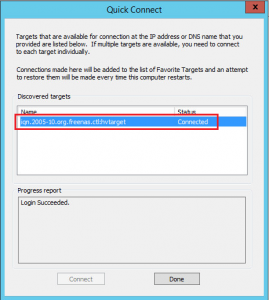 Подключение iscsi к windows server 2016