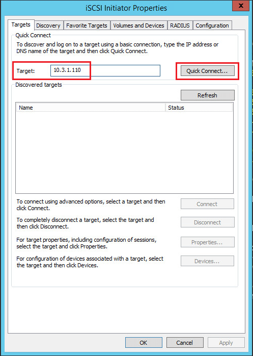 Как подключить iscsi диск в windows server 2016