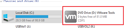 vmware tools образ в windows